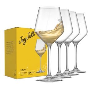 Layla 4x White Wine Glasses - 13.5 FL OZ / 400 ml NEW IN BOX